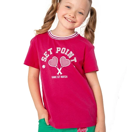 Футболка для девочек NKGCT07-82