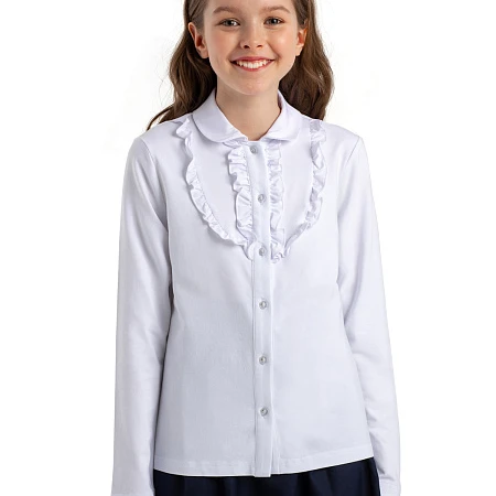 MJGCB04-00 Блузка(белый) Рост 122-164