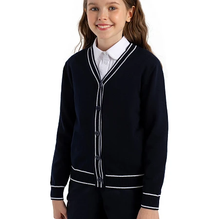 MJGCE04-Z4 Кардиган(синий) Рост 116-165