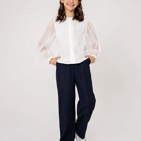 OJGCB09-00 Блузка(белый) Рост 122-163