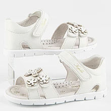 Белые босоножки 31932п-1