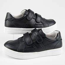 Полуботинки синие 231217-2